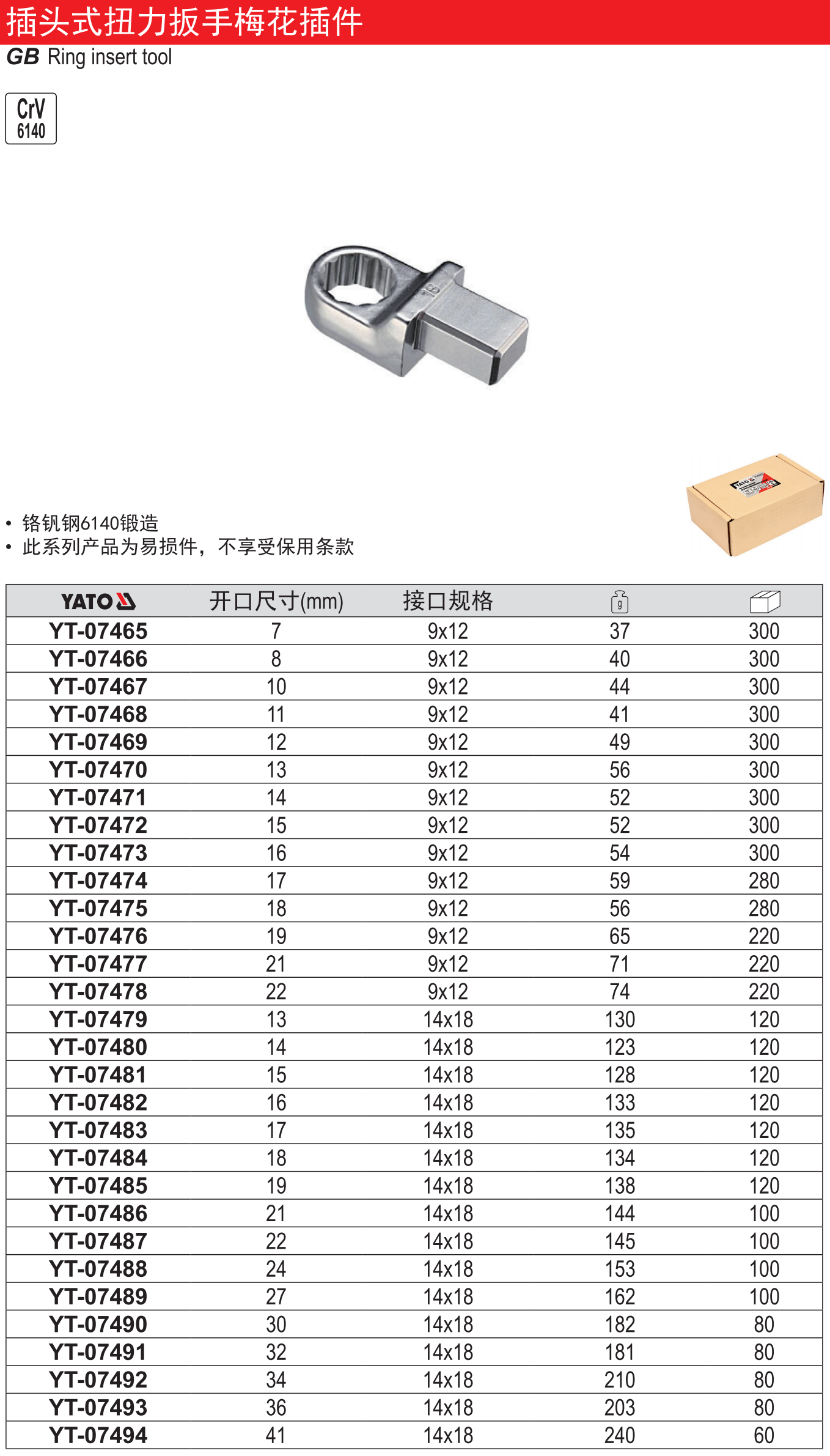 插头式扭力扳手梅花插件