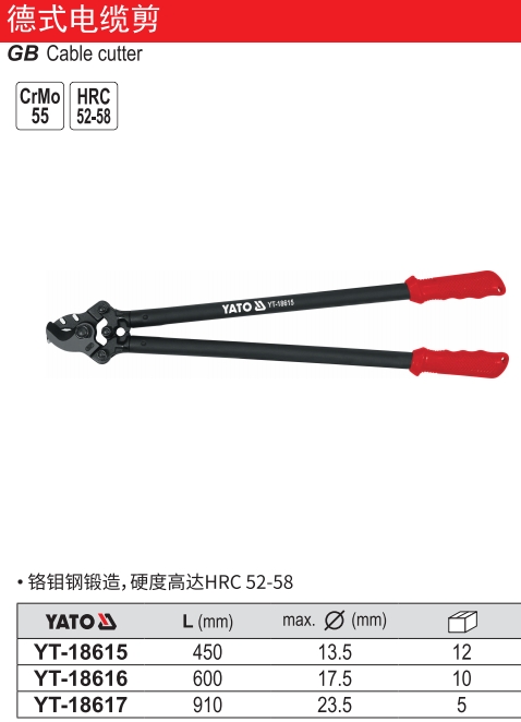 德式电缆剪