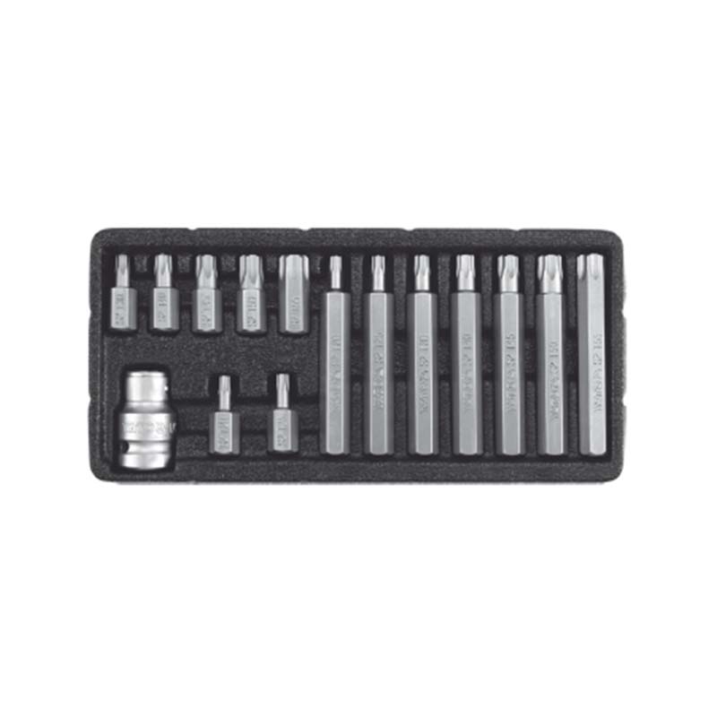 10MM中孔星型旋具头组套