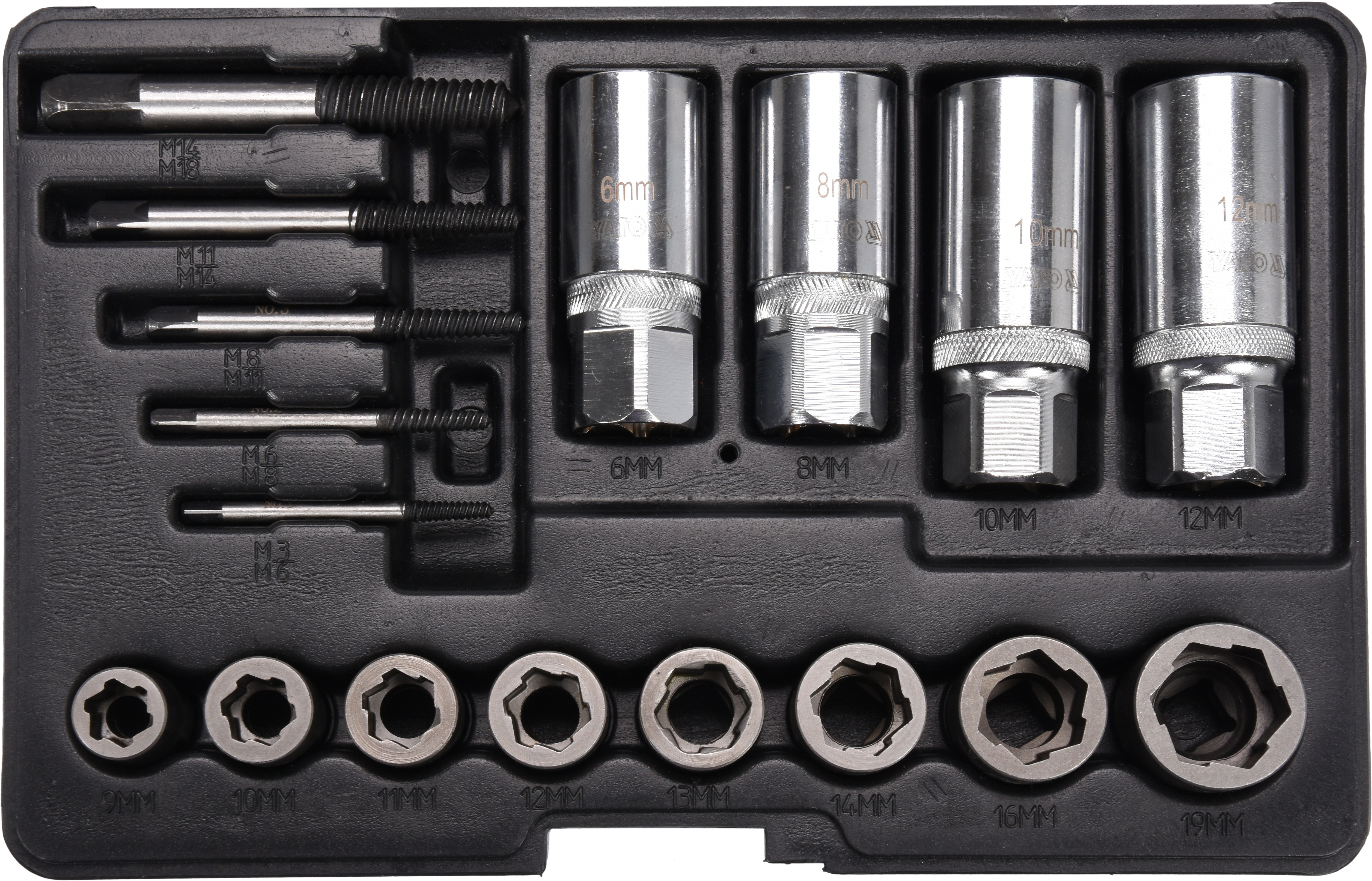 17件套磨损螺栓取出器组套