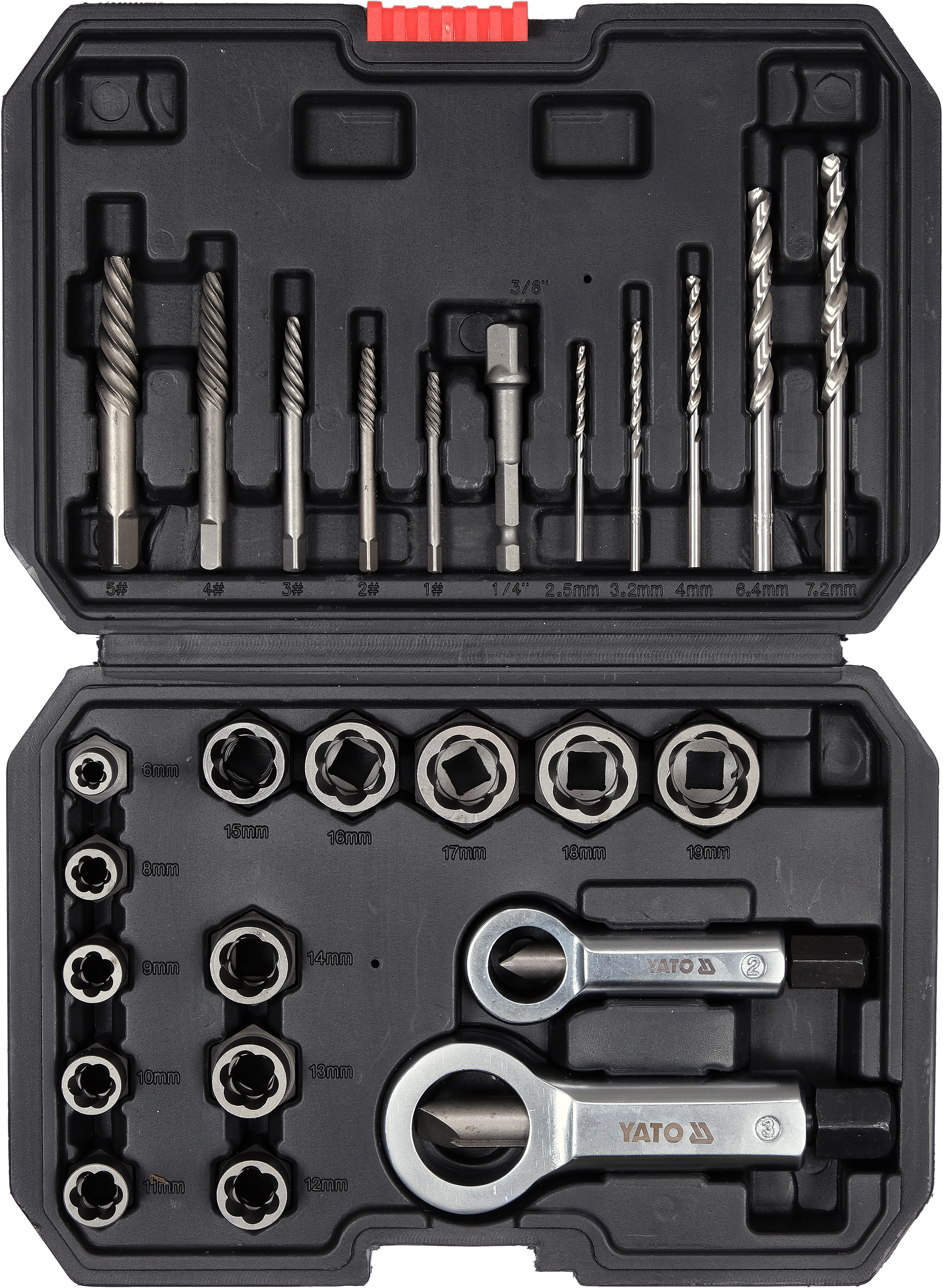 26件套3/8”破损螺母取出器