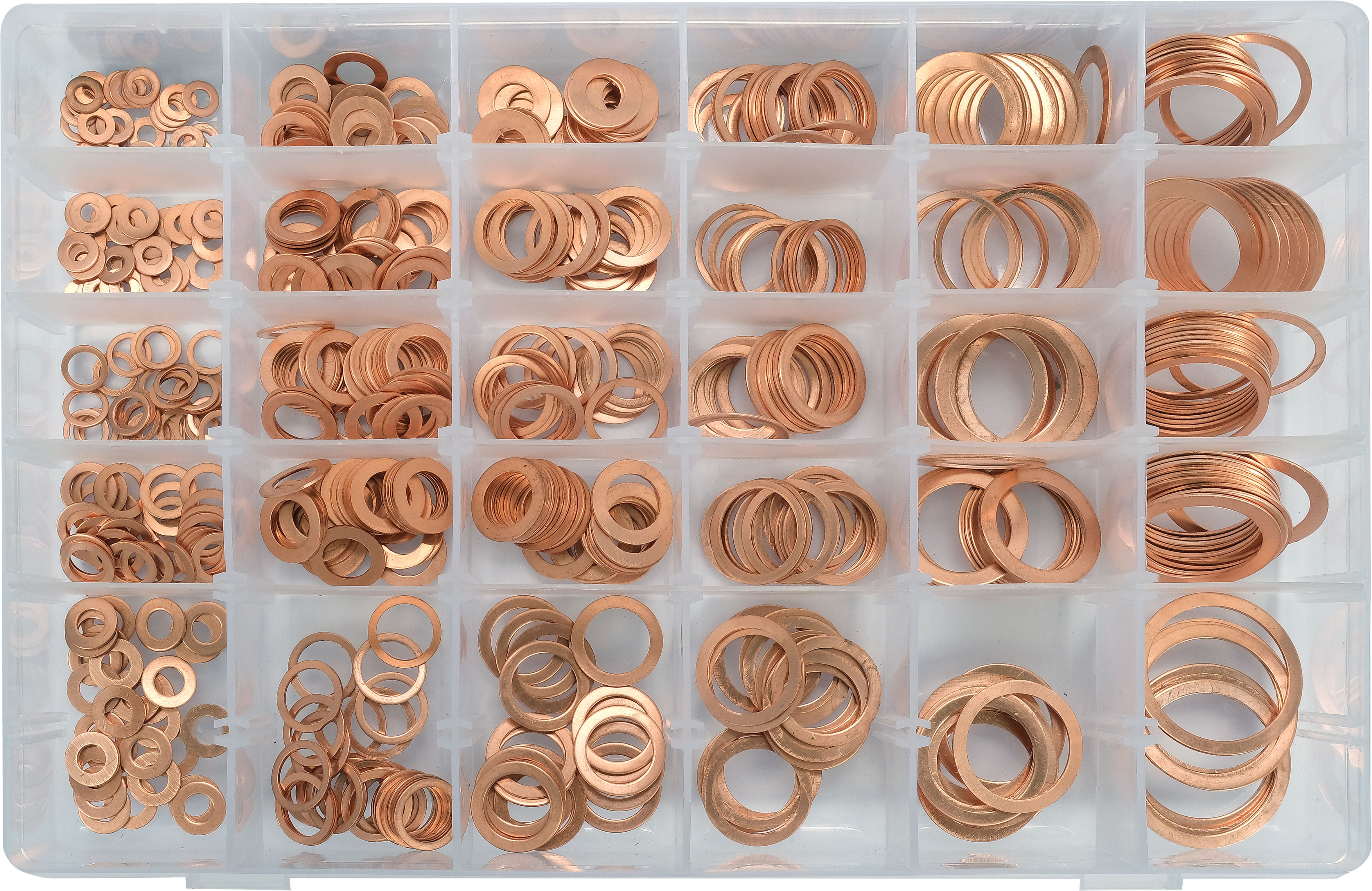 580件套紫铜垫片组套