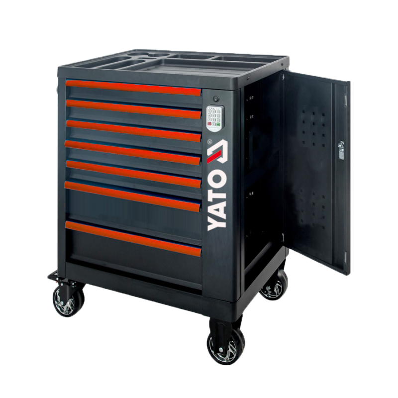 7抽屉密码工具车