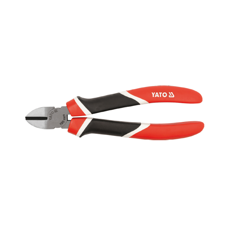 三色柄斜嘴钳