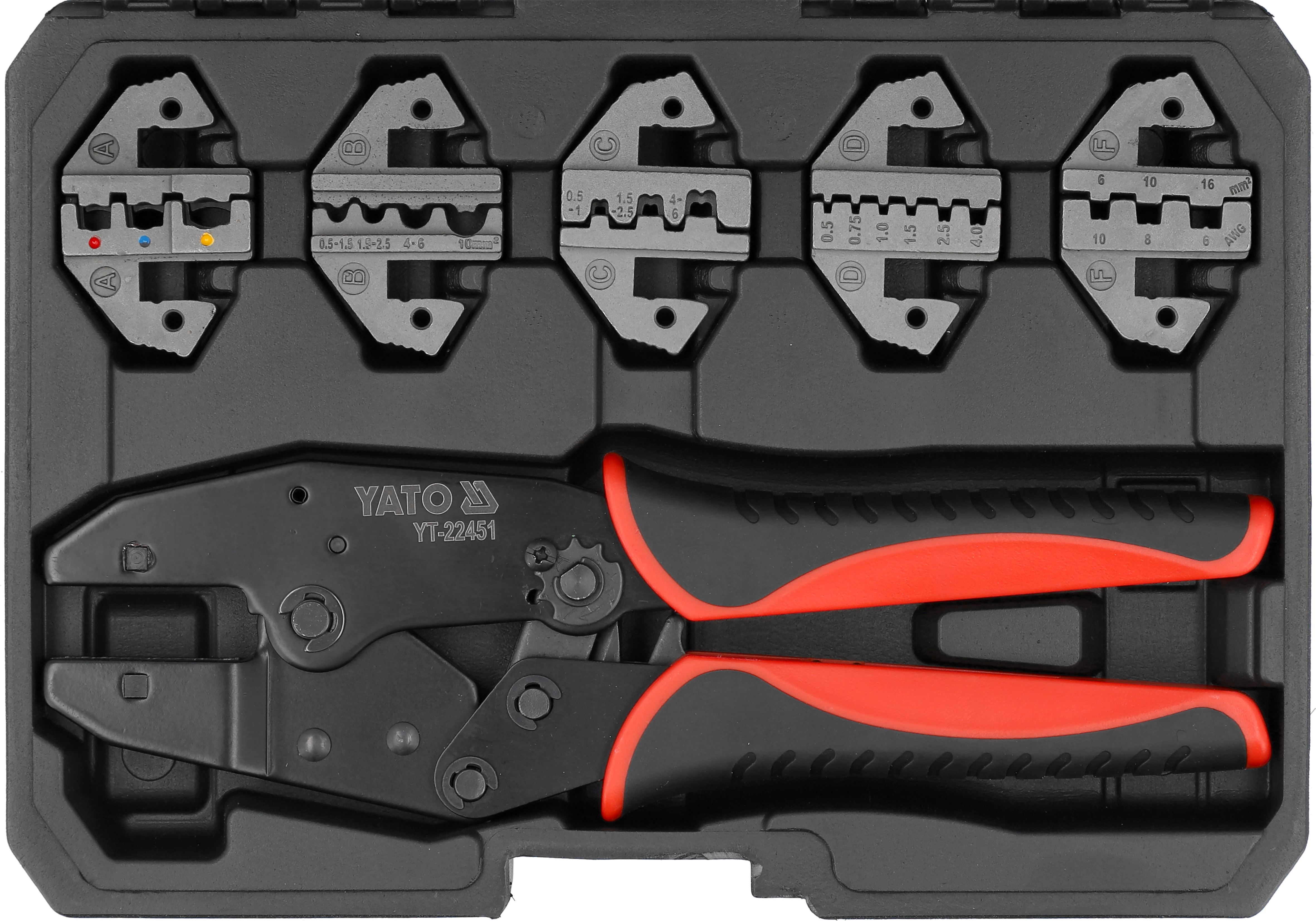 棘轮压线钳组套