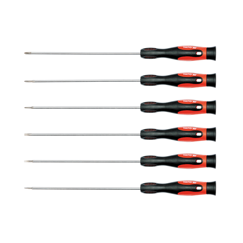 双色柄长钟表螺丝批组套