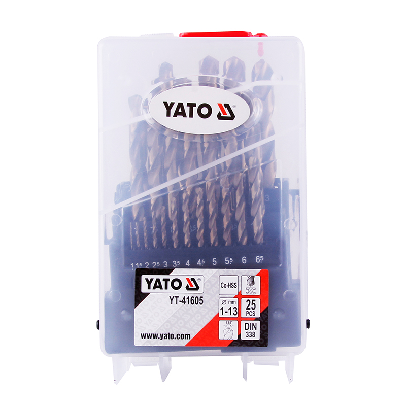 全磨制含钴麻花钻组套