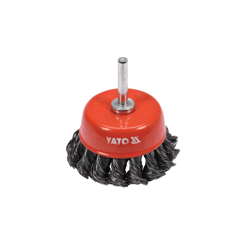 带杆碗型扭丝钢丝轮