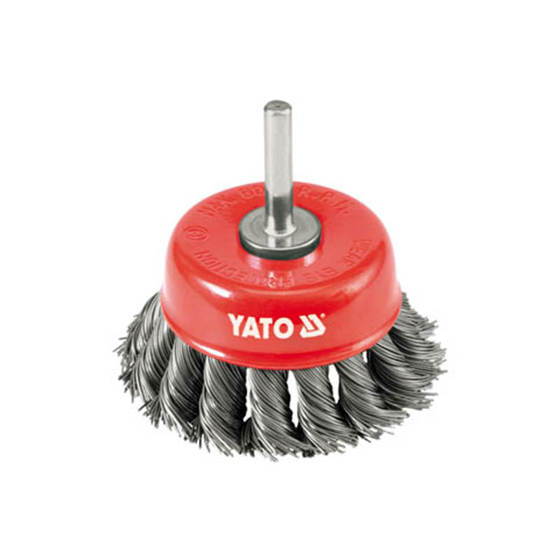 带杆碗型扭丝钢丝轮