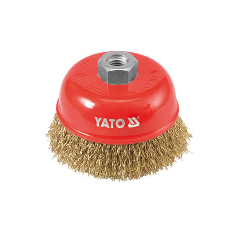 碗型曲丝钢丝轮