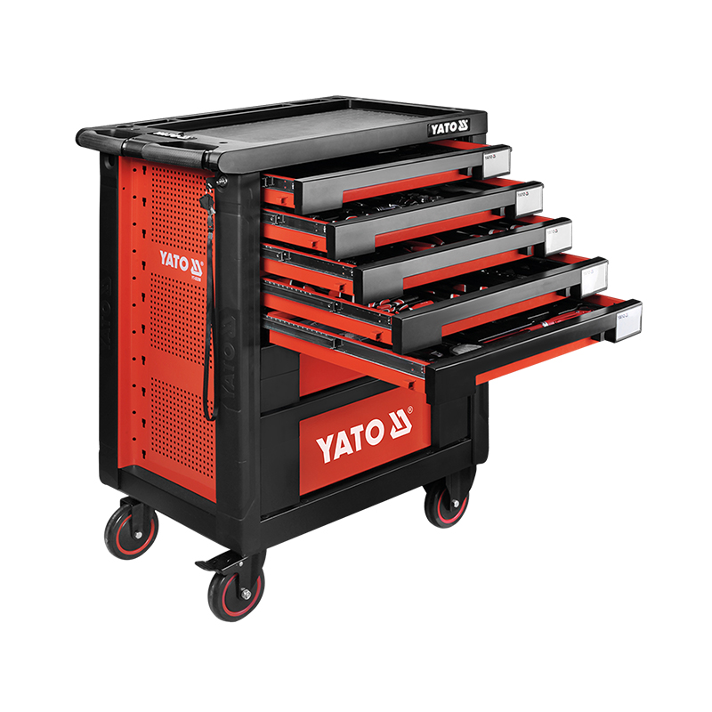 高档189件套7抽屉工具车托盘组套