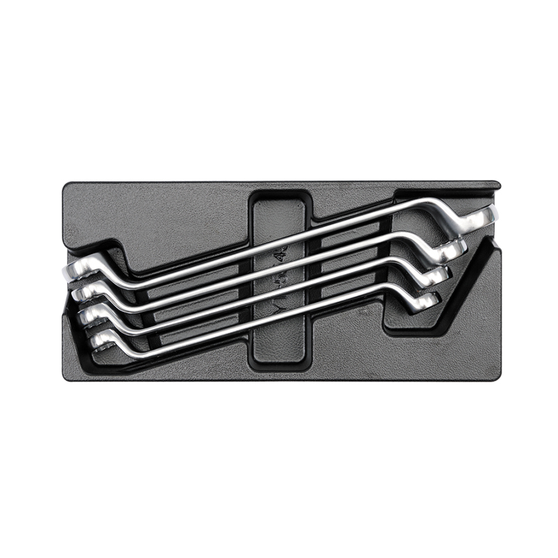 双头高颈梅花扳手托盘组套