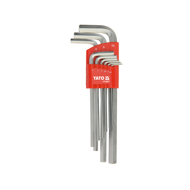 高档加长内六角扳手组套