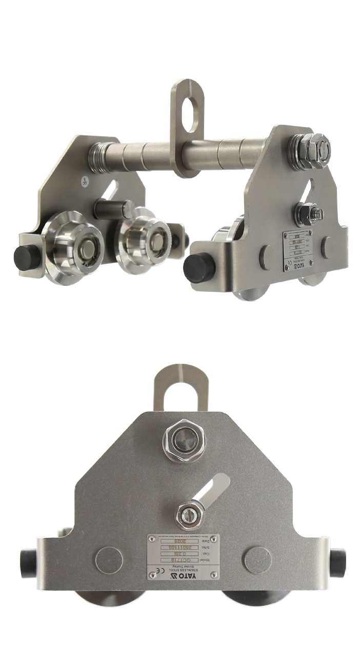 304不锈钢手推滑车