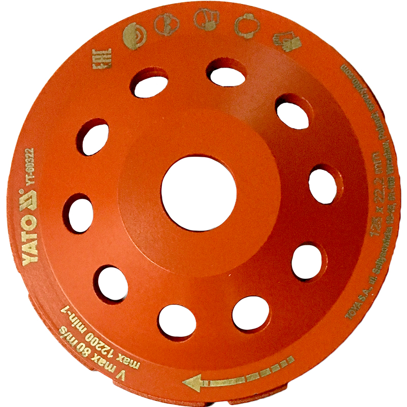 单排冷压干磨轮