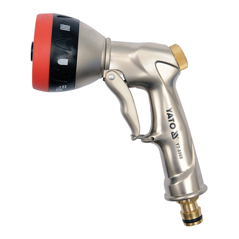 铜质七用途调节式水枪