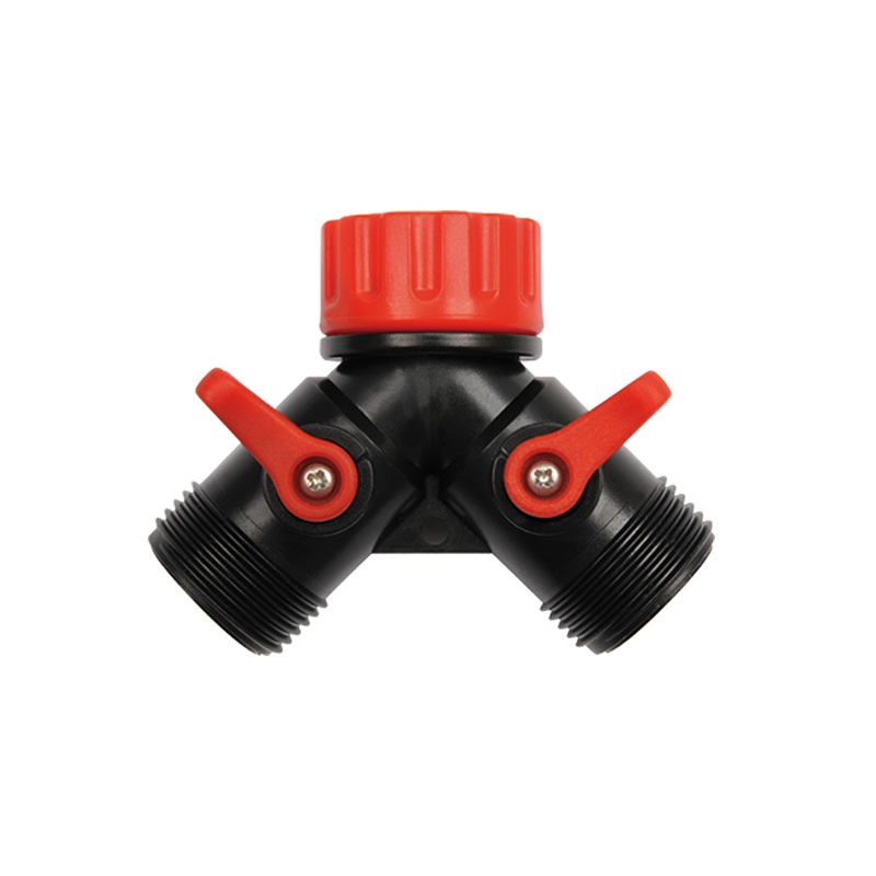 ABS双通水管转换接头